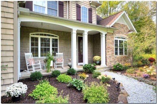 An outside view of the Prosperity Haven treatment house.