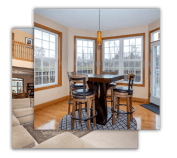 Prosperity Haven's kitchen table and chairs
